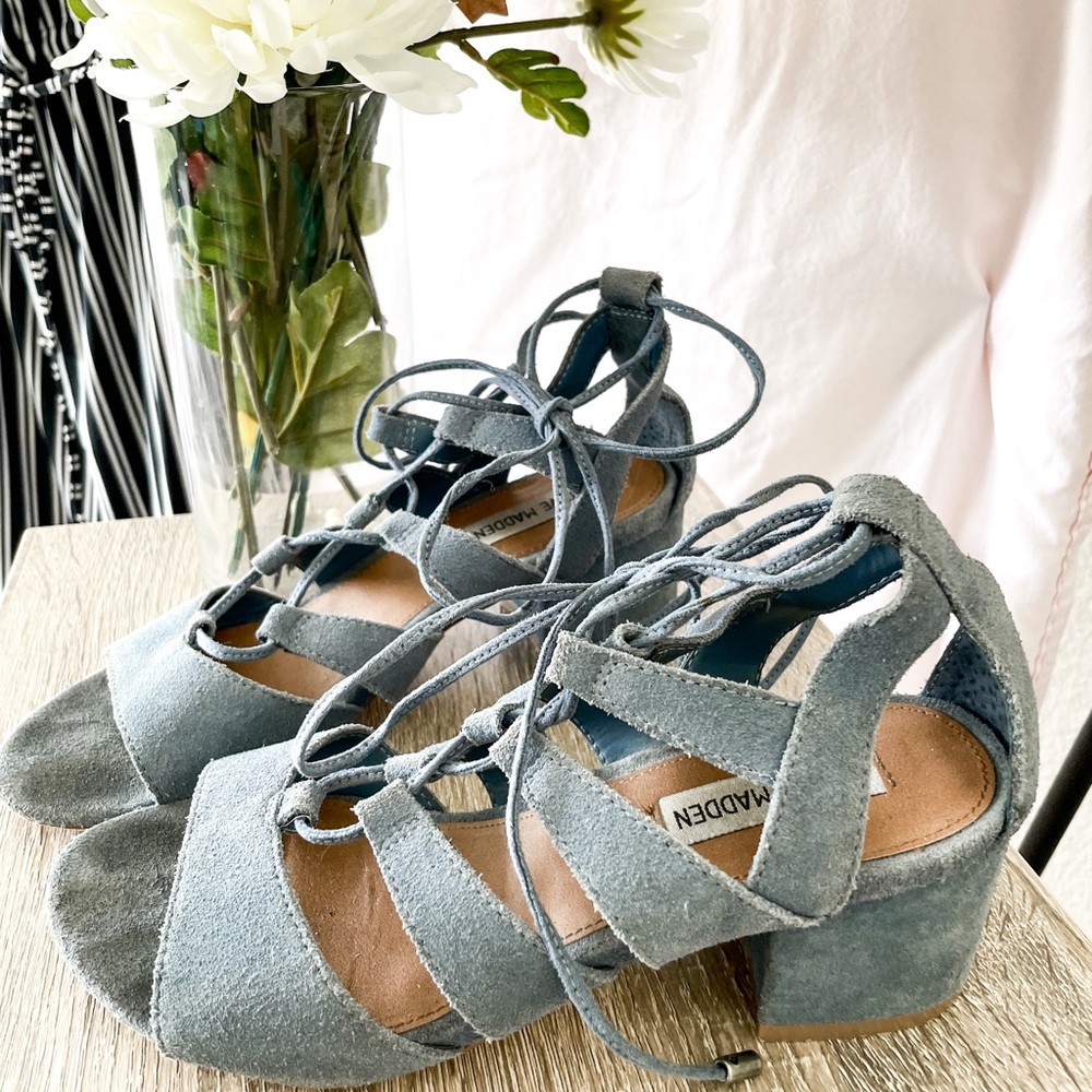 Steve Madden Light Blue Sandals